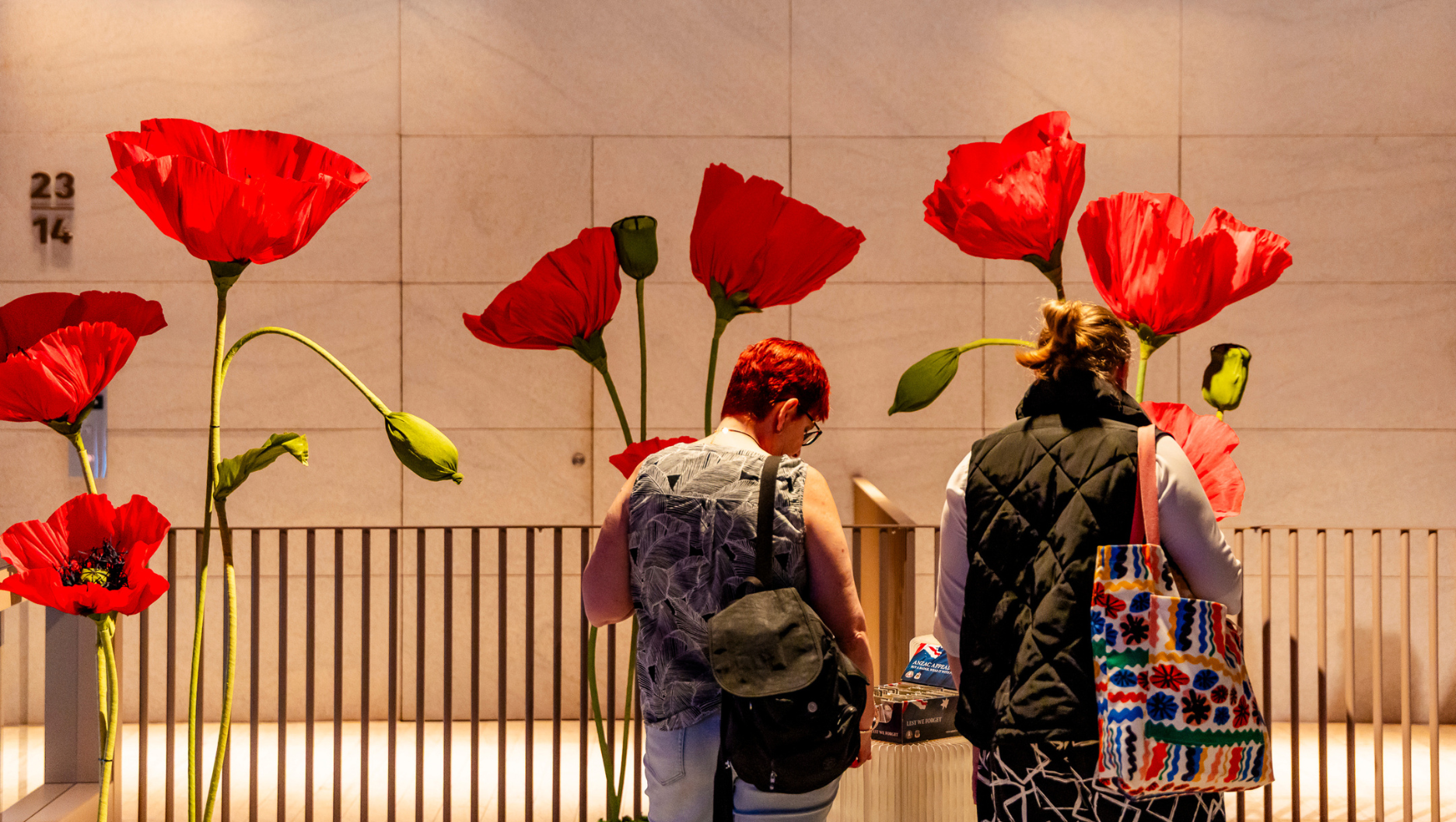 ANZAC Day Poppies Heritage Lanes