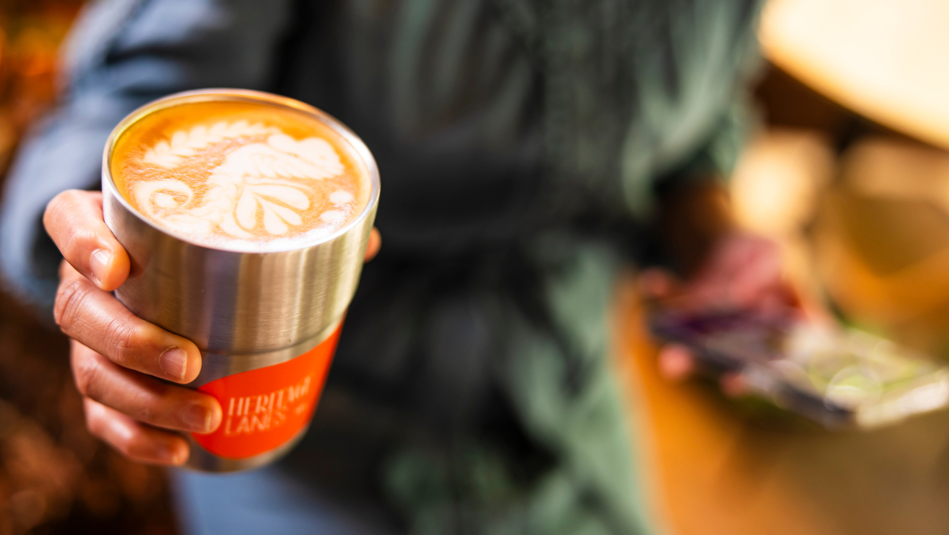 Heritage Lanes Cercle Reusable Coffee Cup