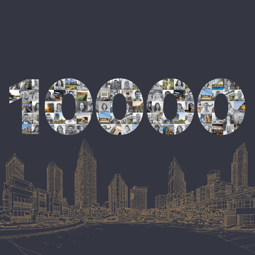 Mirvac 10000 Instagram followers graphic