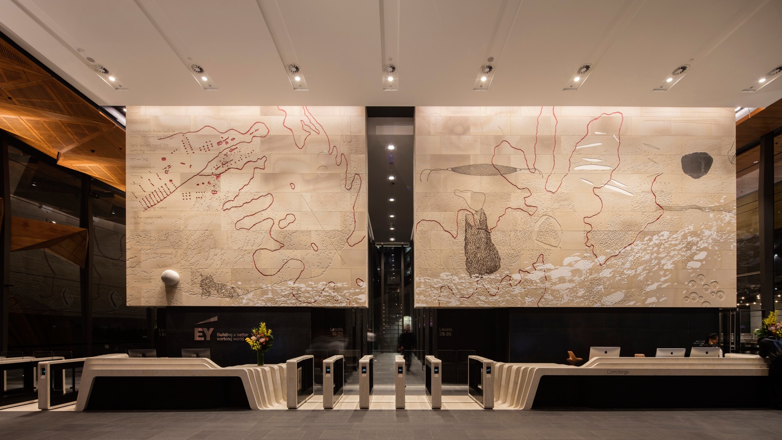 Mirvac Sydney office lobby