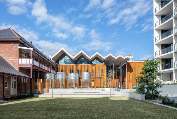 Marrickville library and Lilydale House by Mirvac