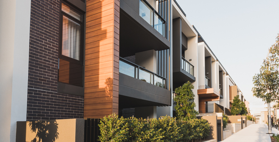 Harold Park by Mirvac streetscape at Glebe