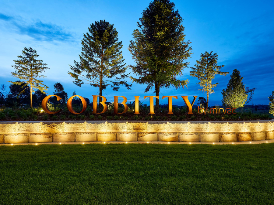Cobbitty Aerial Skyline View