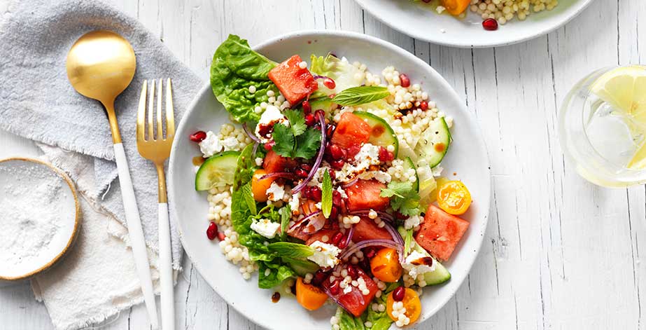 Watermelon cous cous