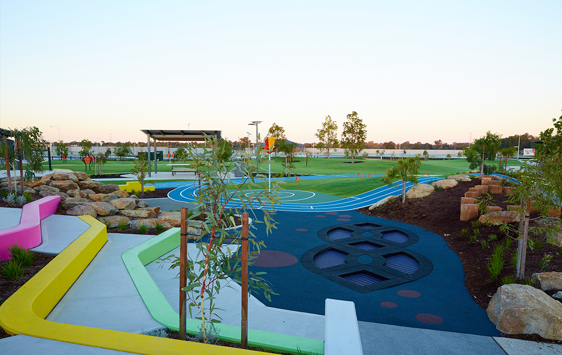 Dazzle Park playground