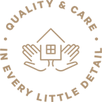 Quality and care in every little detail icon