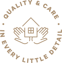 Quality and care in every little detail icon