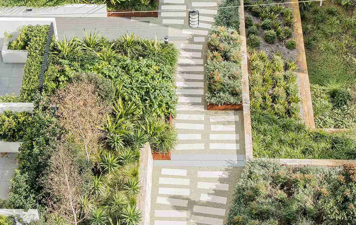 Garden courtyard