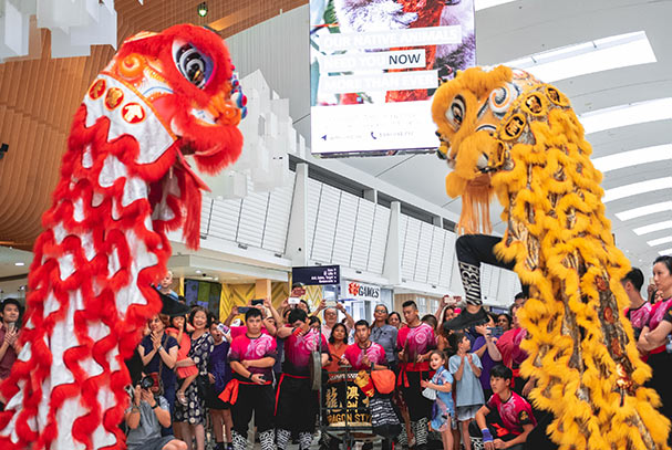 Kawana shopping centre entrance