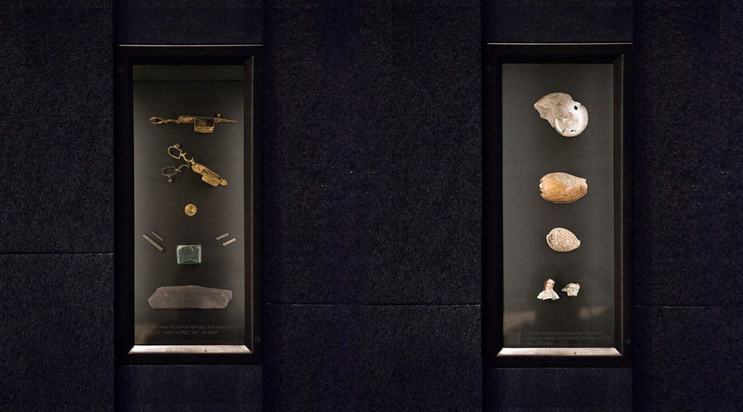 artefacts displayed within the public domain at EY Centre, 200 George Street