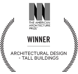 The American Architecture Prize Architectural Design Tall Buildings award logo