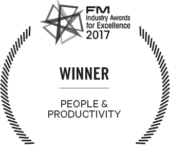 FM Industry Awards for Excellence People and Productivity award logo