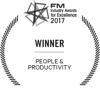 FM Industry Awards for Excellence People and Productivity award logo