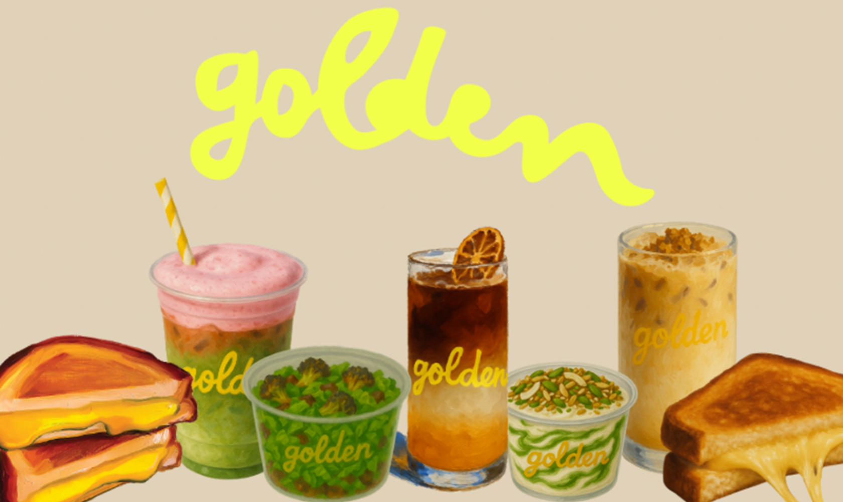 golden menu items
