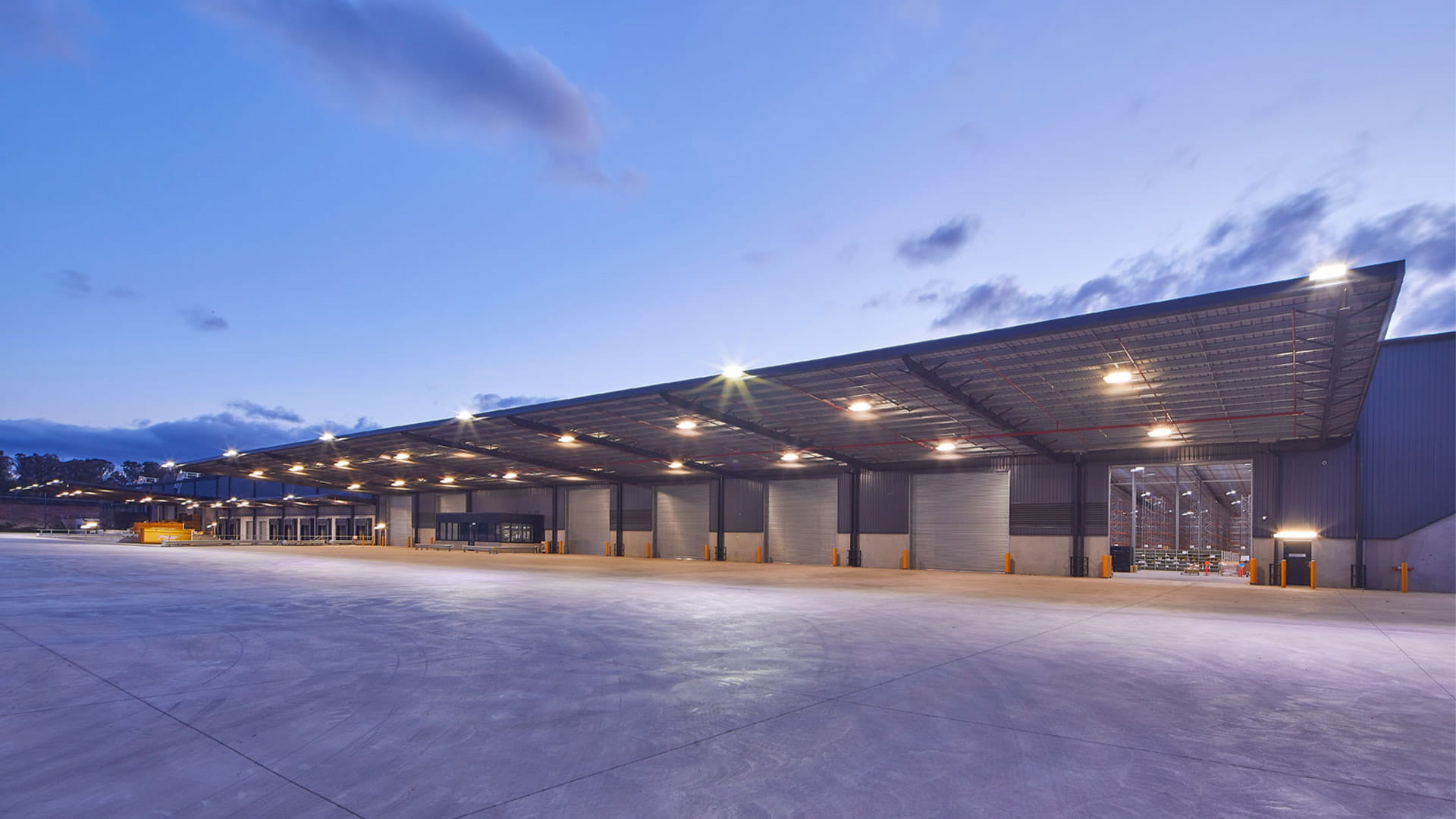 industrial warehouse loading dock