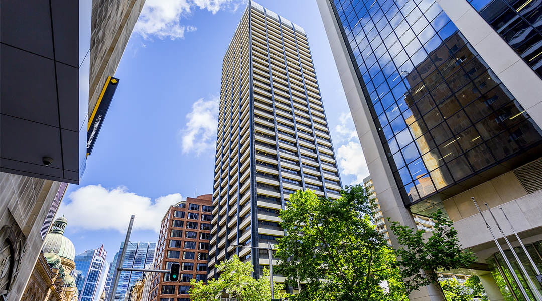 skyscraper on 31 Market street in Sydney