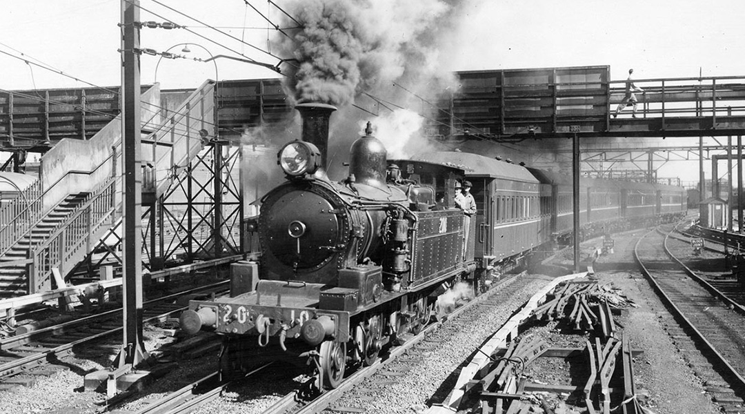 steam train redfern