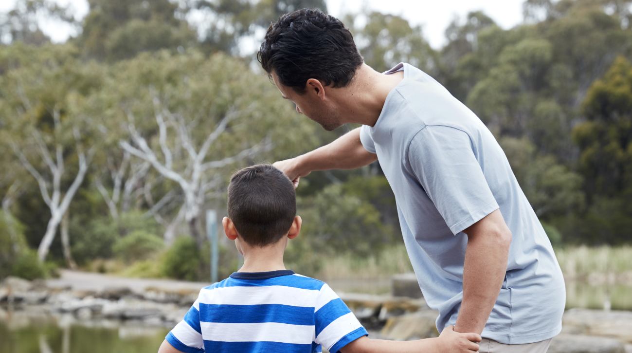 Father and child