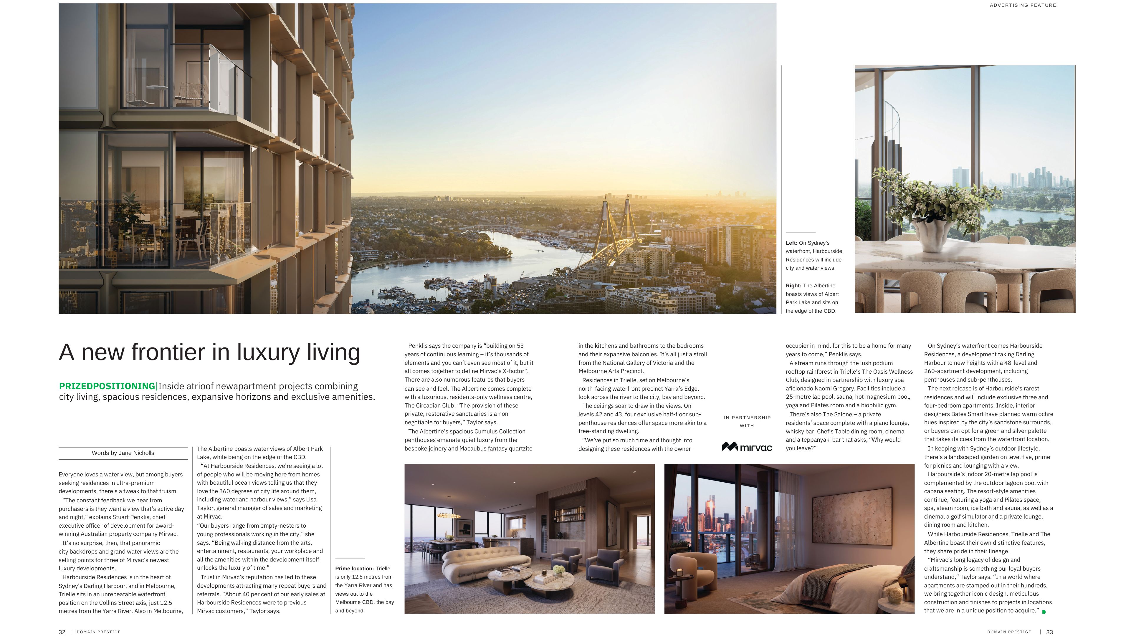 Domain Prestige Article image - Harbourside Residences