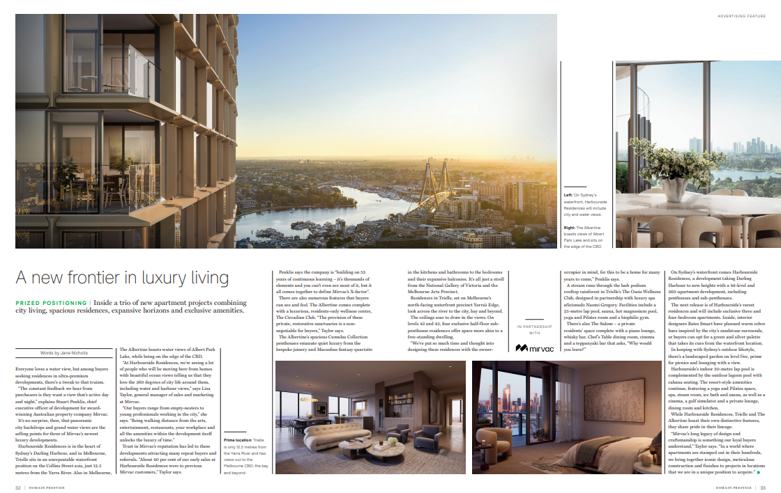 Domain Prestige article cover, September 2025