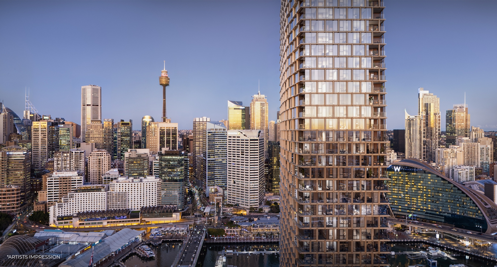 Dusk WesternSide Render