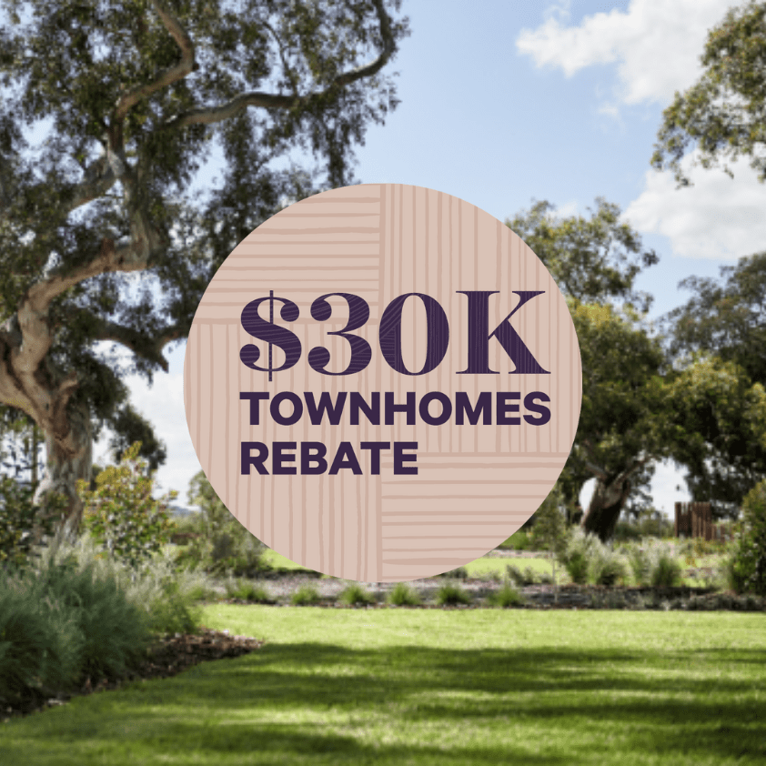 $30K Townhomes rebate promo image
