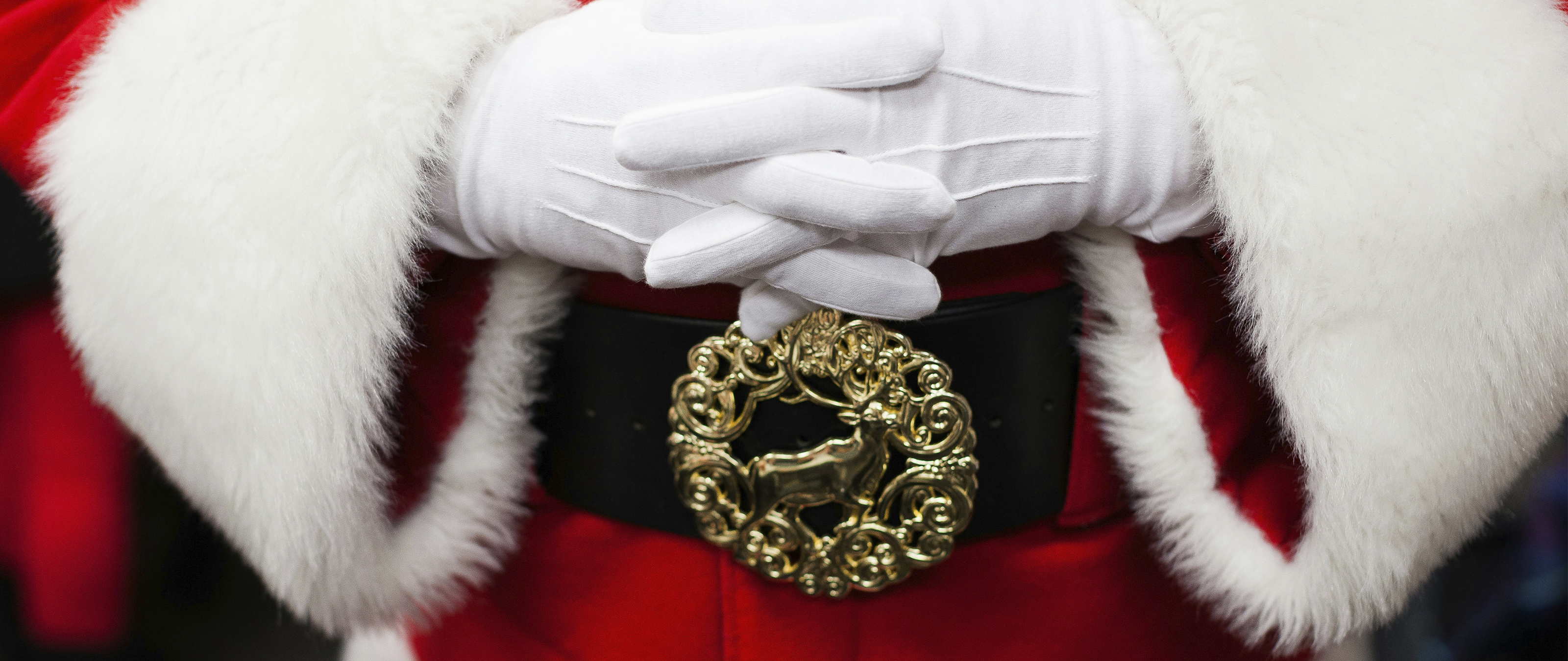 Snap a pic with Santa on his Visit