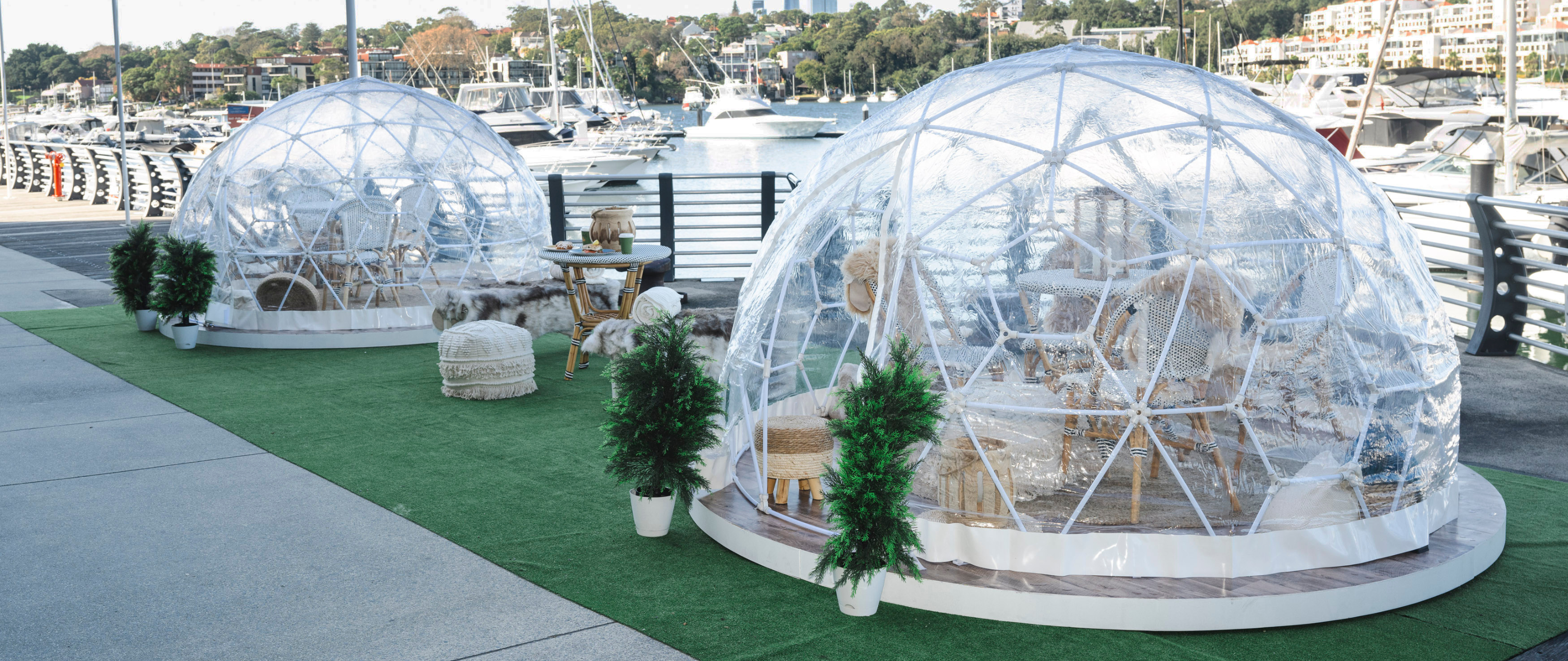 Experiential | Igloo Dome on the Promenade