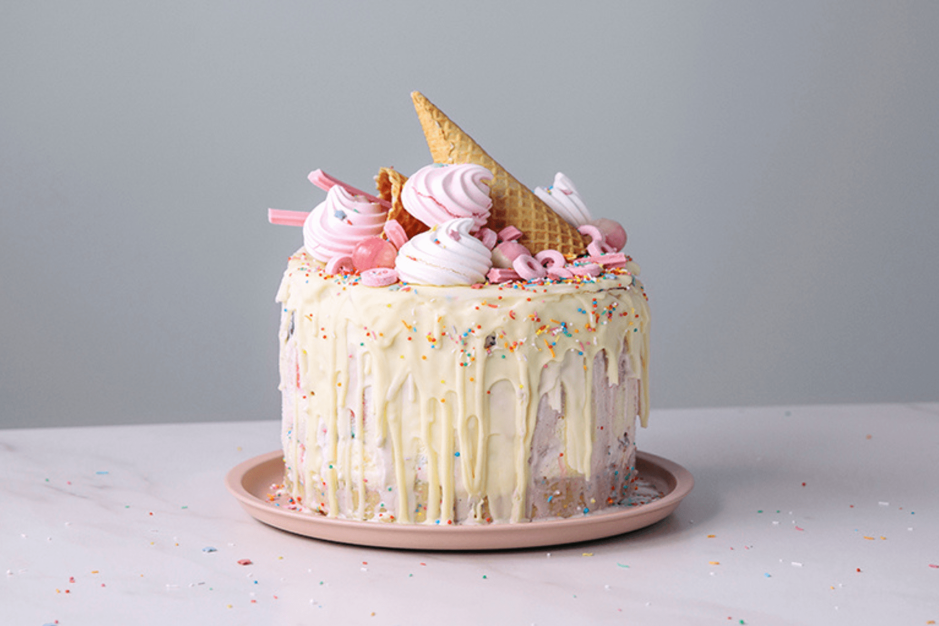 Ice Cream Layer Cake 3