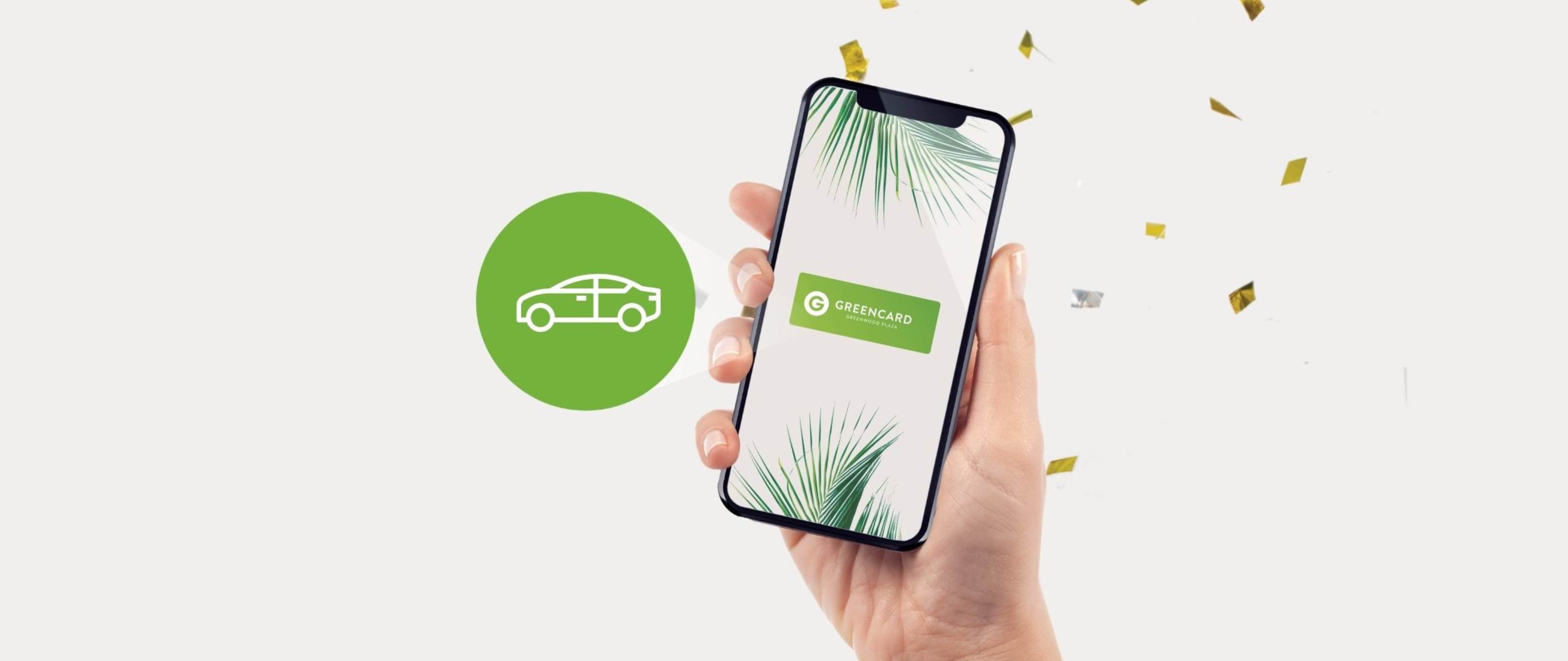 Greencard Offer | Apply for 2 Hours Free Parking