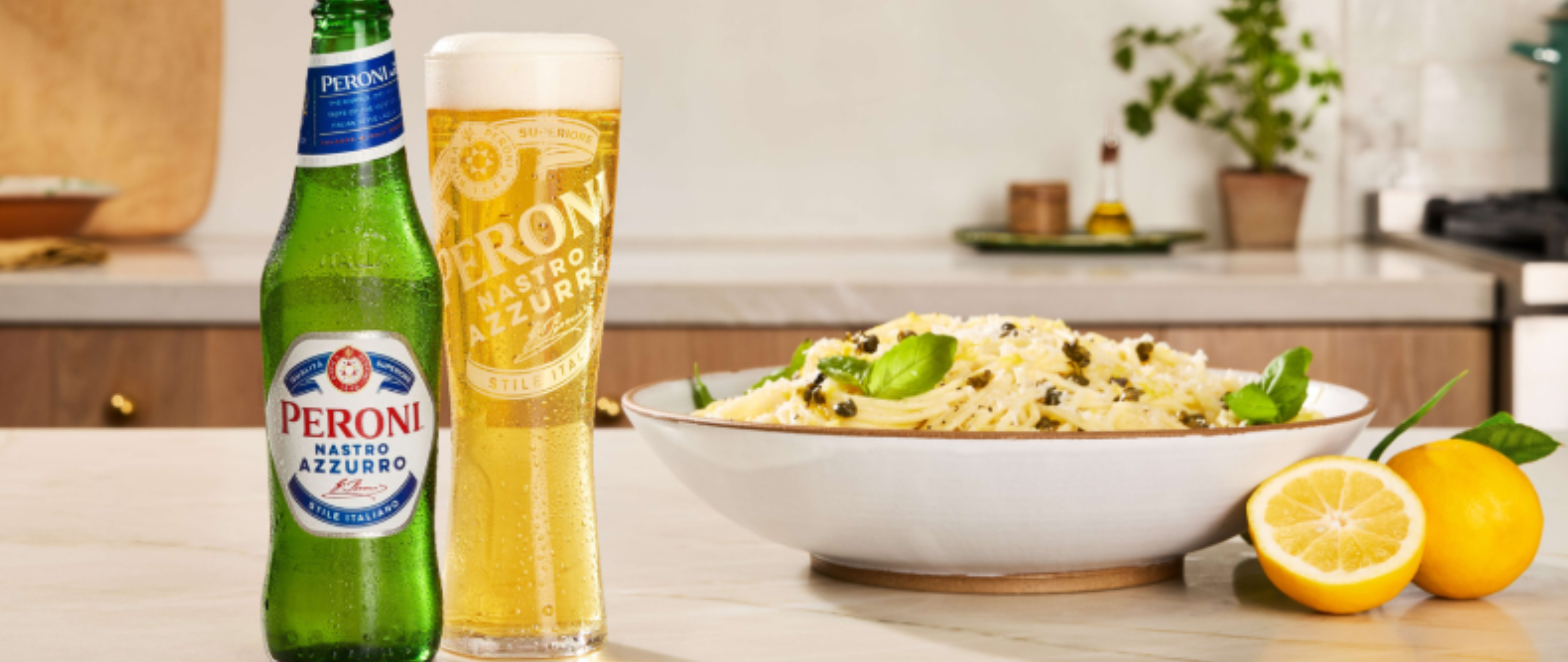 Vitaly Italian: Complimentary Peroni for Dad